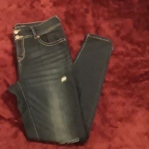 Wallflower Slightly distressed skinny jeans
